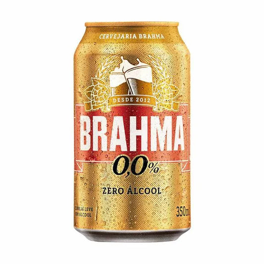 Cerveja Brahma 0,0% Álcool 350ml