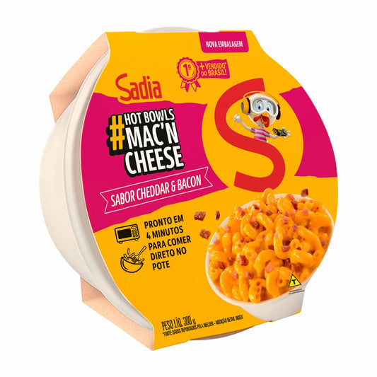 Mac'n cheese bacon congelado Sadia 300g