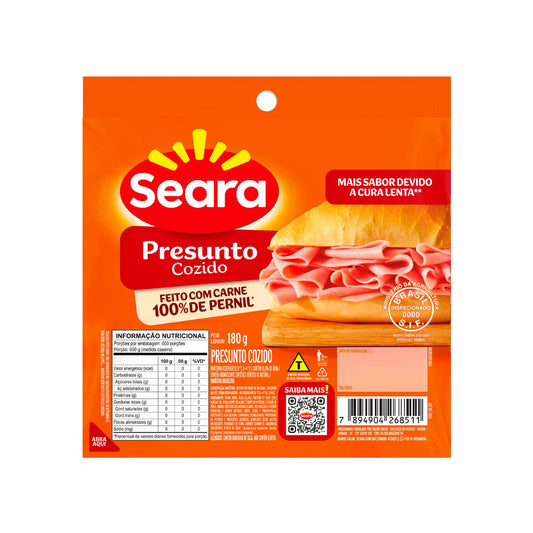 Presunto Fatiado Seara 180g