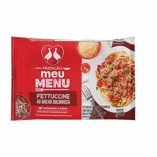 Fetuccini com molho bolonhesa congelado Perdigão 300g