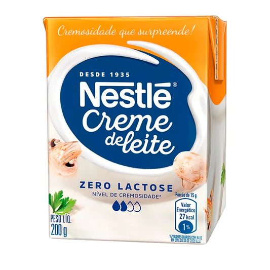 Creme de Leite Leve Zero Lactose Nestlé 200g