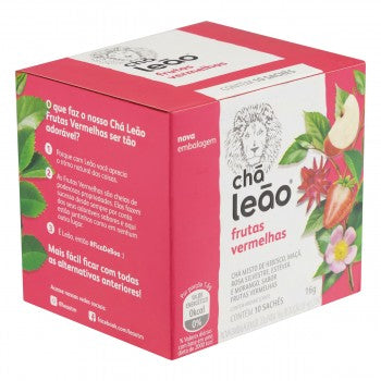 Chá Leão Frutas Vermelhas 20g