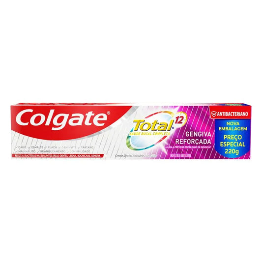 Creme Dental Colgate Total 12 Gengiva Reforçada 220g