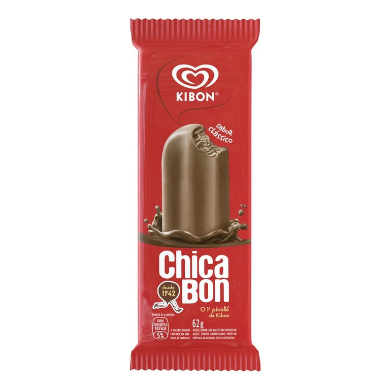 Sorvete Chicabon  Congelado 62g
