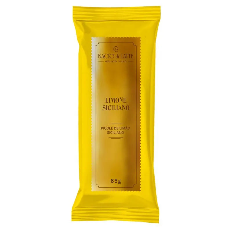 Picolé Bacio di Latte Limão Siciliano 65g
