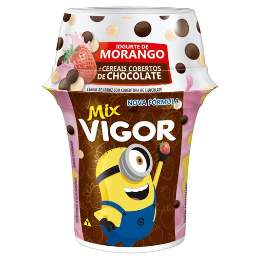 Iogurte Mix Cereais Chocolate Vigor 140g