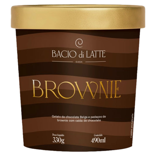 Sorvete Bacio di Latte Brownie 490ml