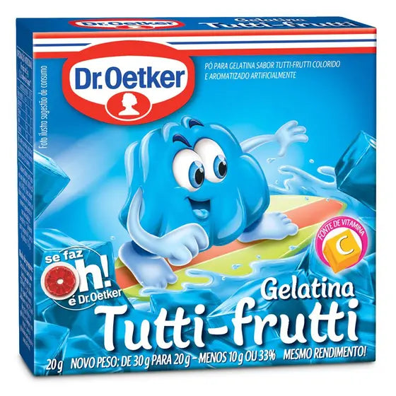Gelatina de Tutti-Frutti Dr. Oetker 20g