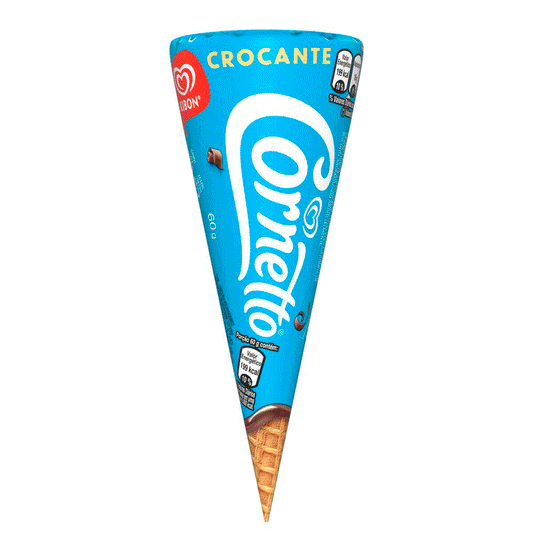 Sorvete Crocante Cornetto  Congelado 60g