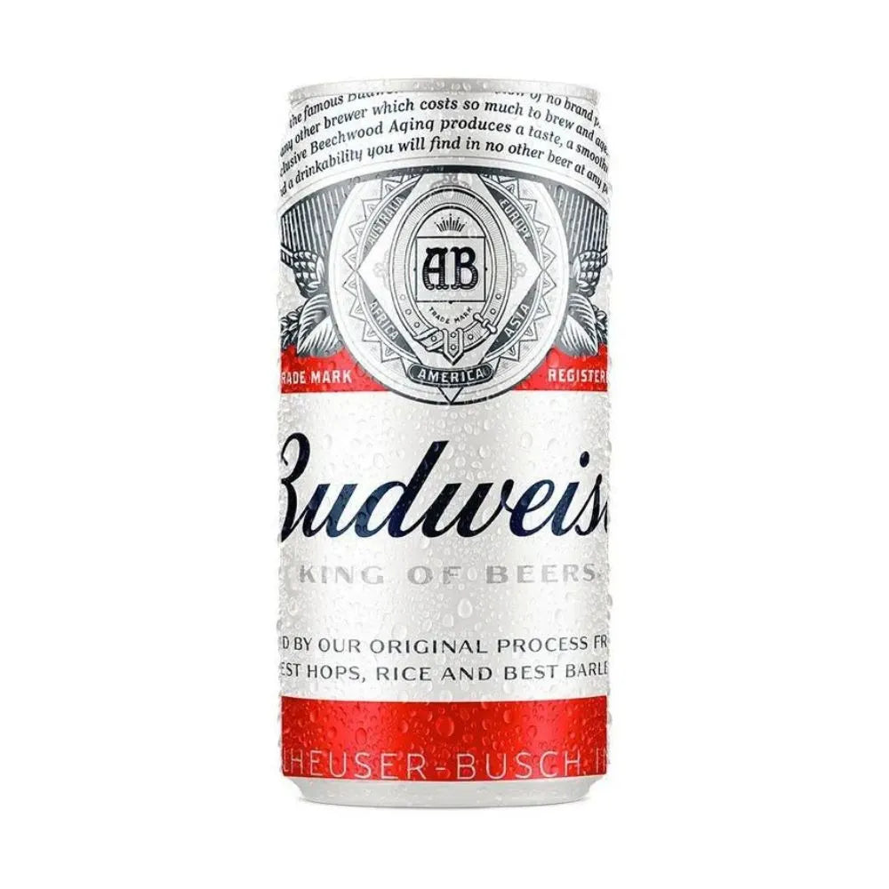 Cerveja American Lager Budweiser Lata 269ml