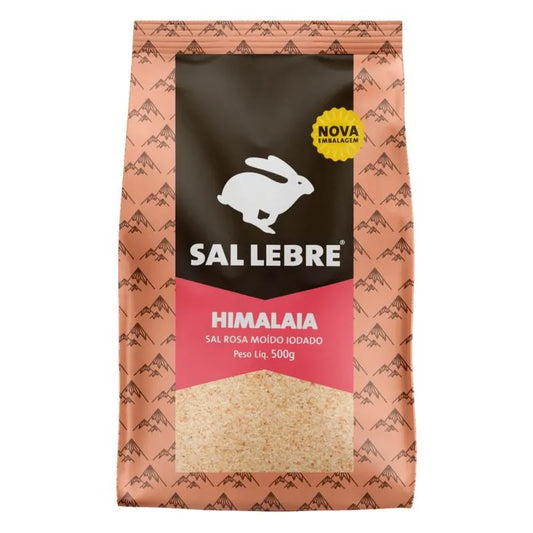 Sal Rosa do Himalaia Lebre 500g