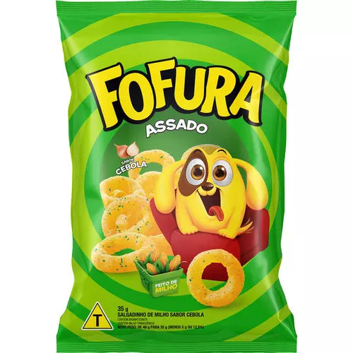 Salgadinho Anel Cebola Fofura 35g