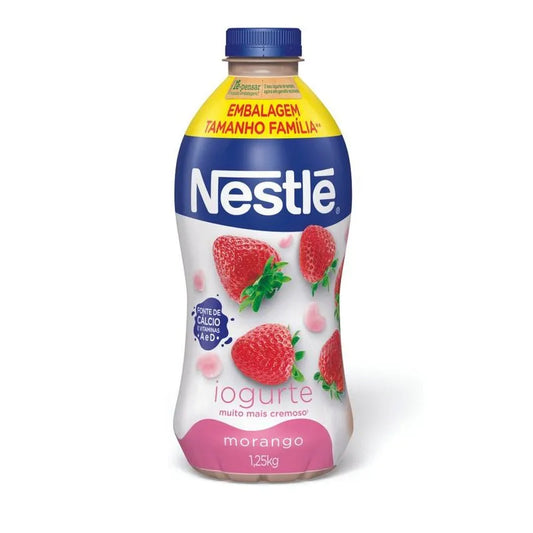 Iogurte Desnatado de Morango Nestlé 1.25kg