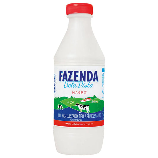 Leite Semidesnatado Tipo A Fazenda Bela Vista 1L