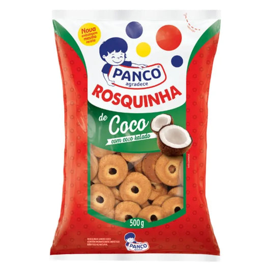 Biscoito Panco Rosquinha Coco 500g