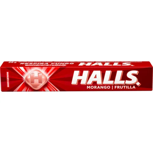 Bala sabor Morango Halls 28g