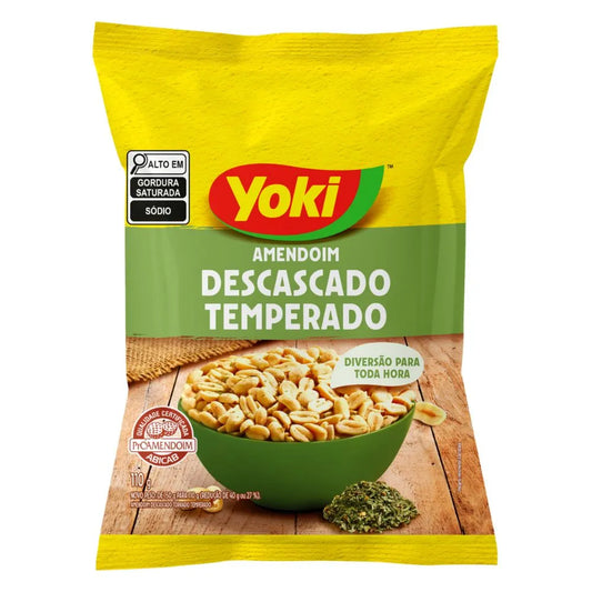 Amendoim Descascado Temperado Yoki 110g