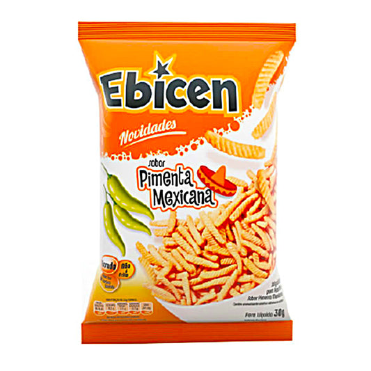 Salgadinho Sabor Pimenta Mexicana Ebicen 30g