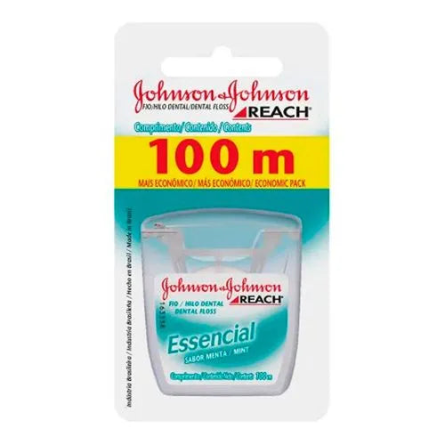 Fio Dental Reach Johnsons Essencial 100m
