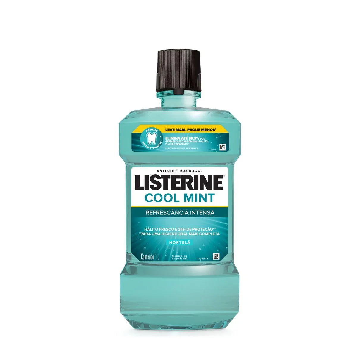 Enxaguante Bucal Listerine Cool Mint Refrescancia Intensa 1L