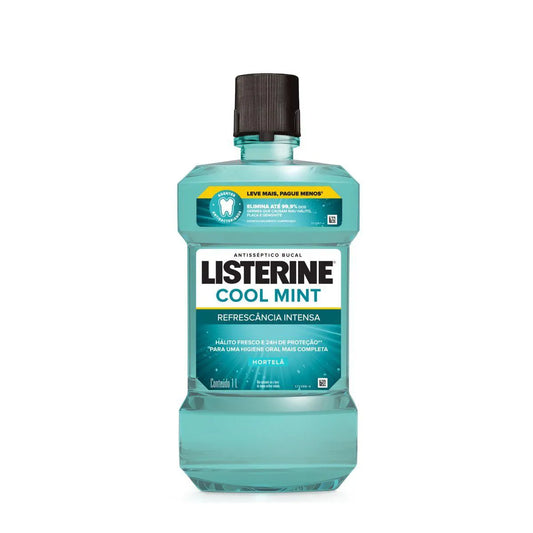 Enxaguante Bucal Listerine Cool Mint Refrescancia Intensa 1L