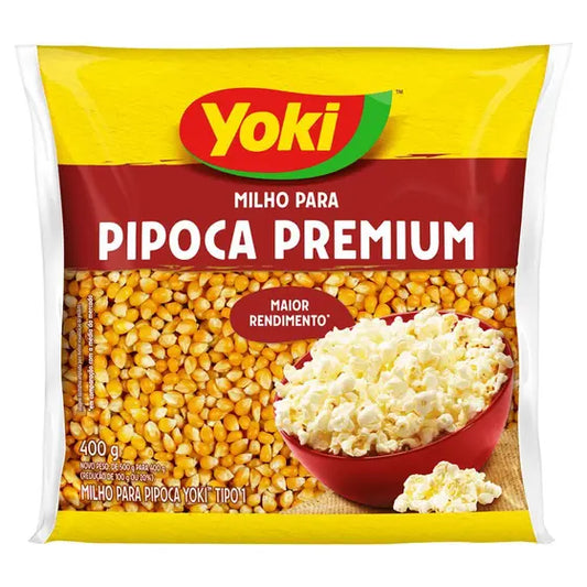 Milho Premium Para Pipoca Yoki 400g