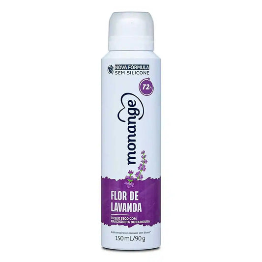 Monange Desodorante Aerosol 150ml Flor De Lavanda