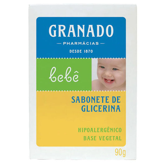 Sabonete de Glicerina em Barra Granado Bebê Tradicional com 90g