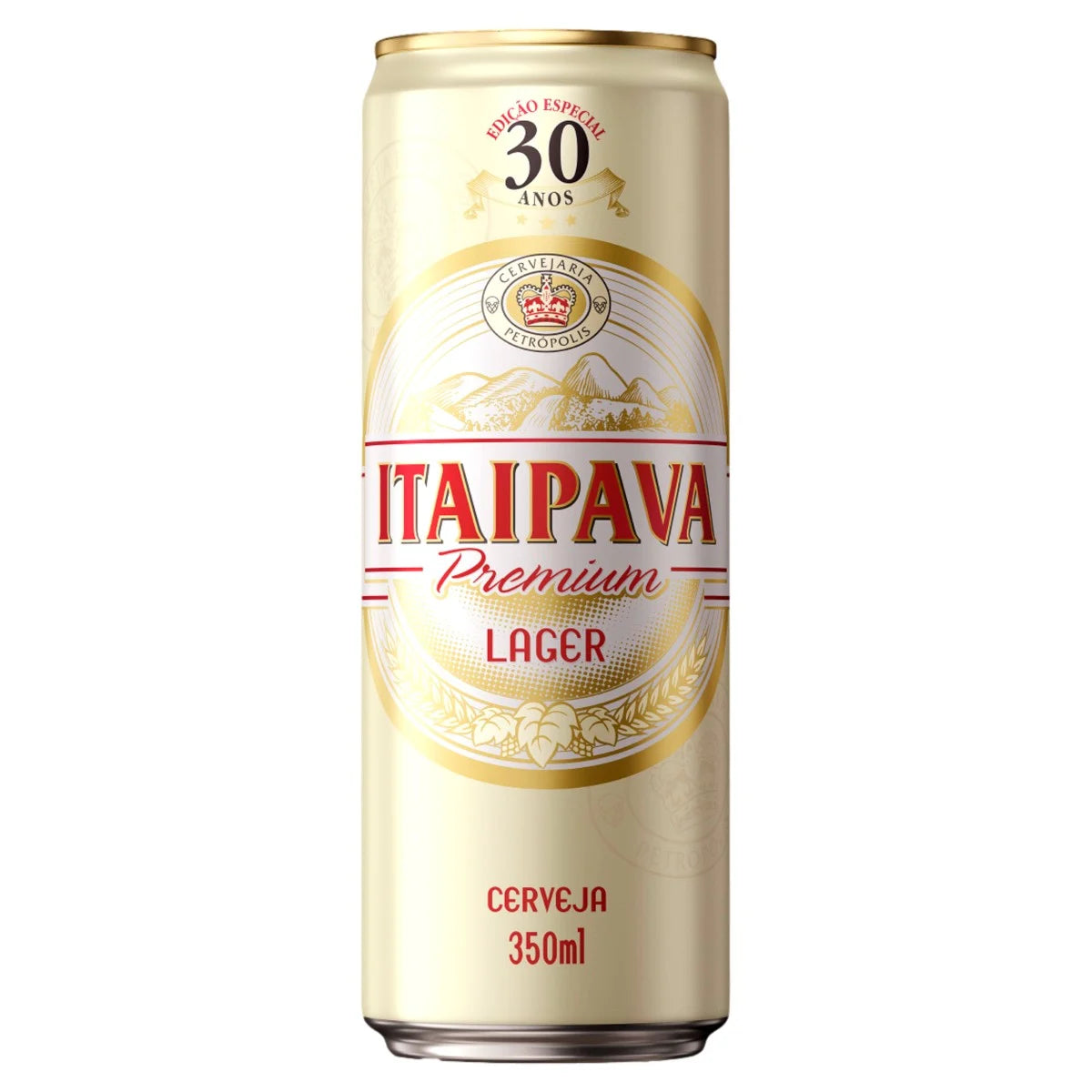 Cerveja Itaipava Premium Edição Especial 30 Anos Lata 350ml