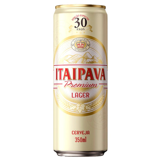 Cerveja Itaipava Premium Edição Especial 30 Anos Lata 350ml