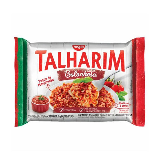 Macarrão Instantâneo Talharim Bolonhesa Nissin 99g