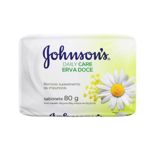 Sabonete em Barra Daily Care Erva Doce Johnson's 80g