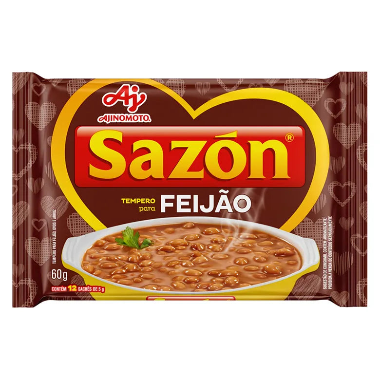 Tempero Para Feijão Sazon 60g