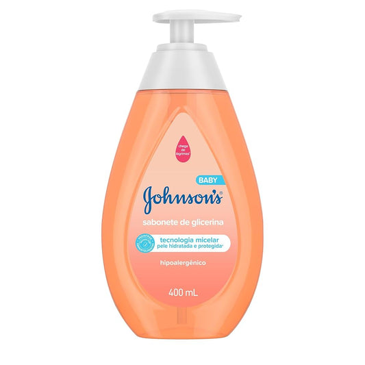 Sabonete Líquido Glicerina Da Cabeça Aos Pés Johnson's Baby 400ml