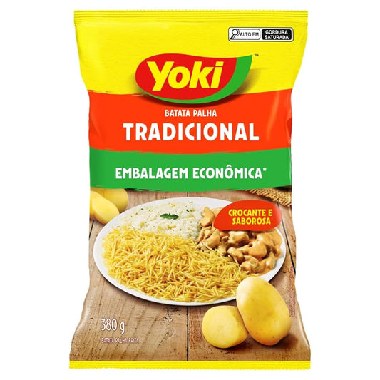 Batata Palha Tradicional Yoki 380g