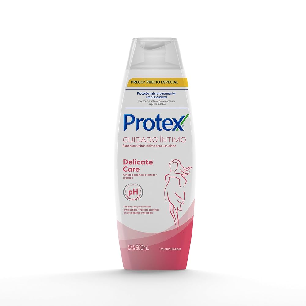 Sabonete Líquido Íntimo Protex Cuidado Íntimo Delicate Care 350ml