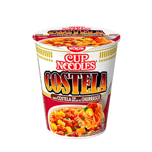 Macarrão Cup Noodles Costela Com Molho De Churrasco 68g