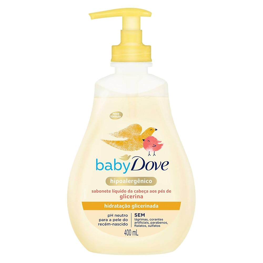 Sabonete Líquido Dove Baby Hidratação Glicerinada com 400ml