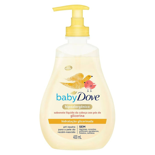 Sabonete Líquido Dove Baby Hidratação Glicerinada com 400ml