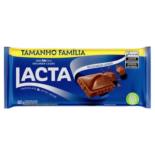 Chocolate Lacta ao Leite 145g