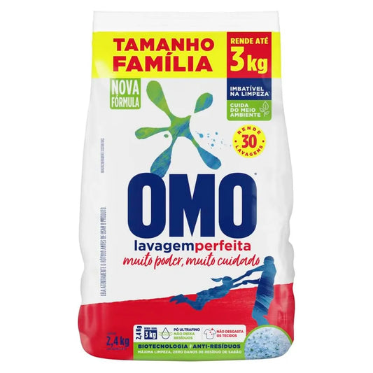 Sabão em Pó Omo Lavagem Perfeita 2,4kg