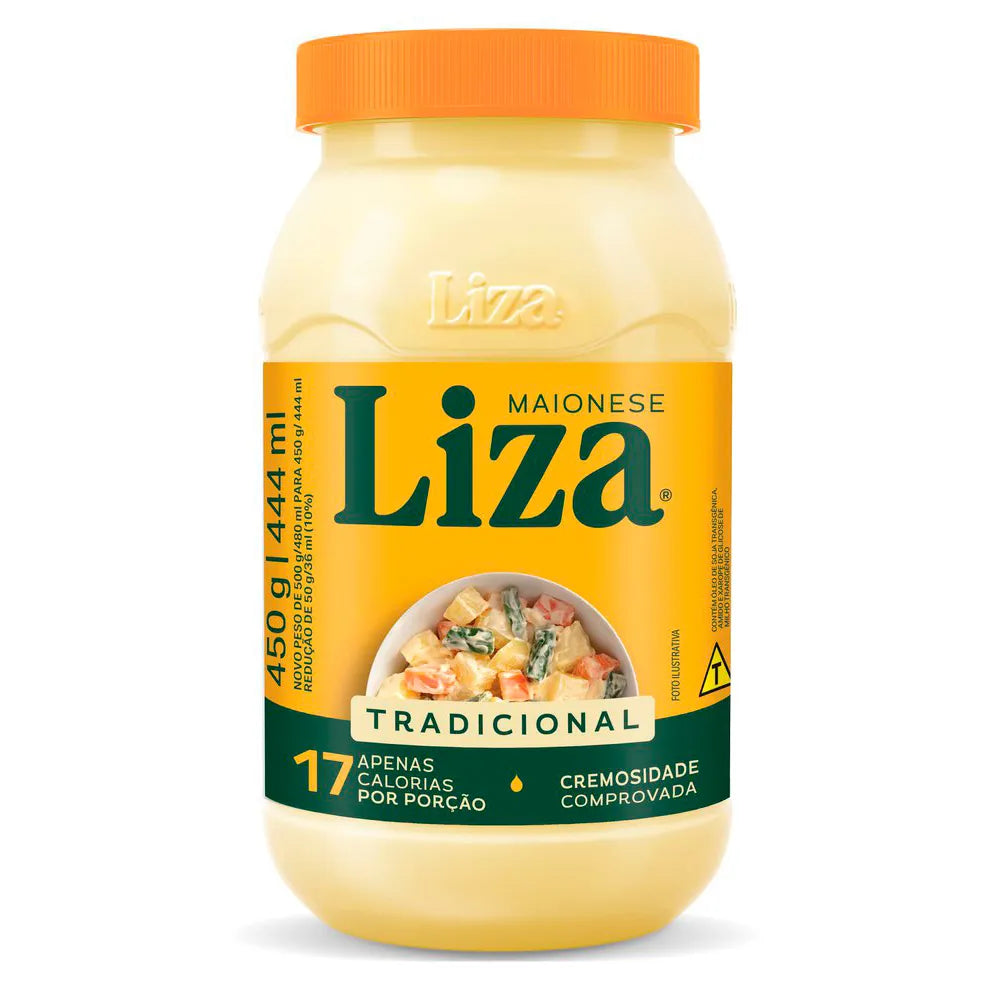 Maionese Liza Tradicional Pote 450g
