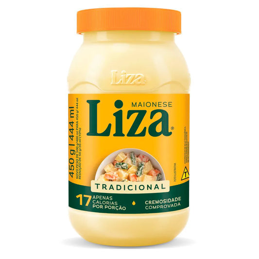 Maionese Liza Tradicional Pote 450g