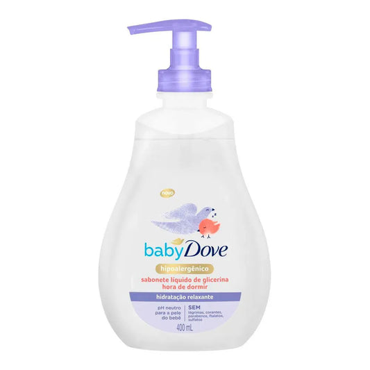Sabonete Líquido da Cabeça aos Pés Baby Dove Hidratação Enriquecida 400ml