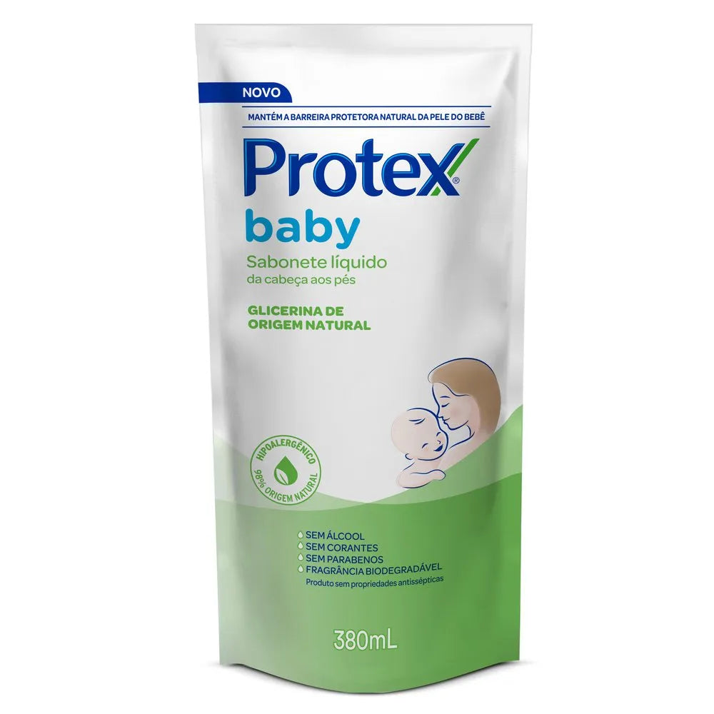 Sabonete Liquído Glicerinado Refil Protex Baby 380ml