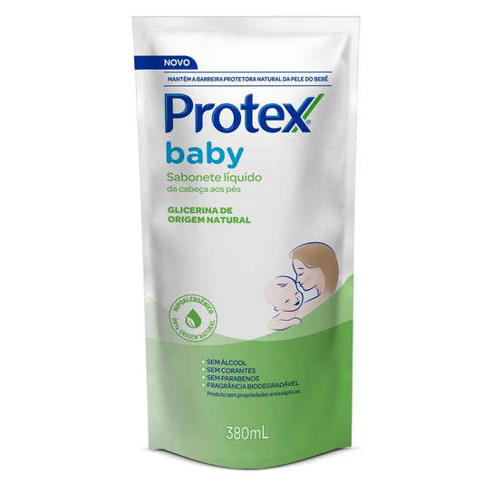 Sabonete Liquído Glicerinado Refil Protex Baby 380ml