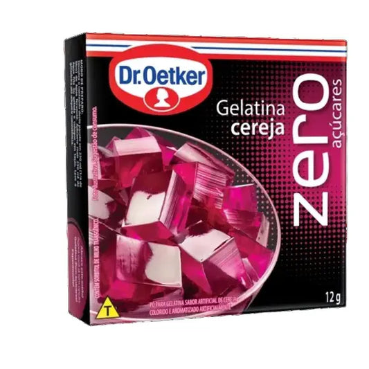Gelatina Zero de Cereja Dr. Oetker 12g