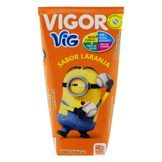 Suco de Laranja Minions Vigor Vig 200ml