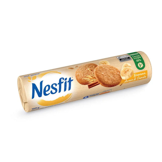 Nesfit Biscoito Banana, Aveia E Canela 160g