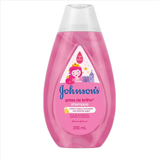 Shampoo Johnsons Gotas de Brilho 200ml